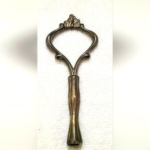 Vintage Large 5 Inch Silver Tone Finial